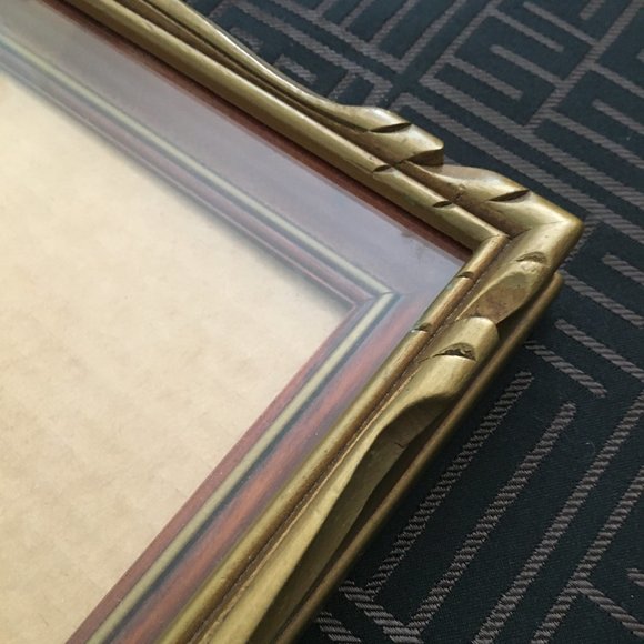 Vintage Wooden Handmade Shadow Box Frame with 'Le Petit Prince' Print - Picture 7 of 14